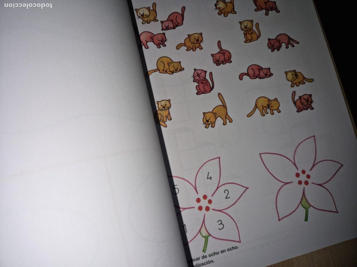 Libros de segunda mano: JUEGO CON LOS NUMEROS, JARDIN, EDITORIAL EVEREST - Foto 2