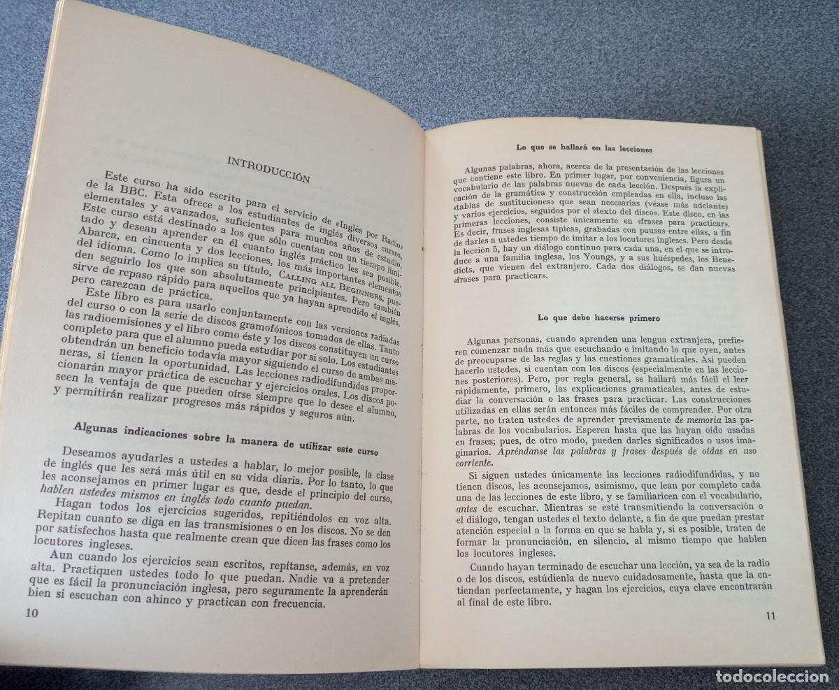 Libros de segunda mano: El Curso De Ingl&eacute;s De La BBC De Londres Calling All Beginners - Foto 6