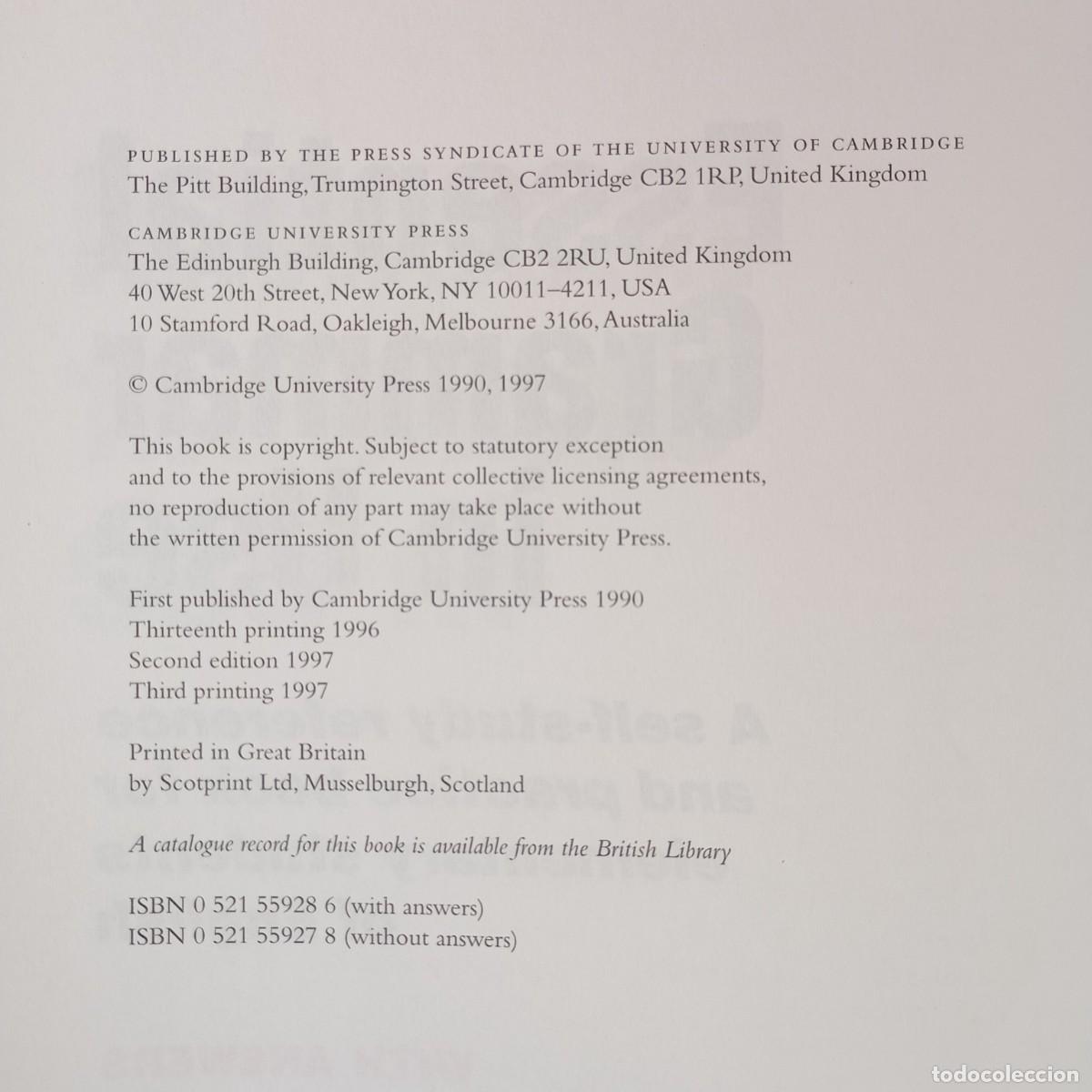 Libros de segunda mano: ESSENTIAL GRAMMAR IN USE - RAYMOND MURPHY - CAMBRIDGE UNIVERSITY PRESS - 1997 / 2052 - Foto 4