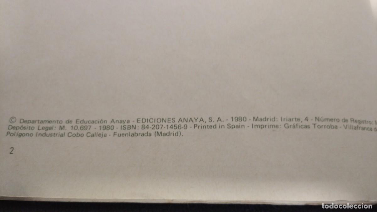 Libros de segunda mano: Cuaderno de matem&aacute;ticas 3 - EGB - Anaya. - Foto 3