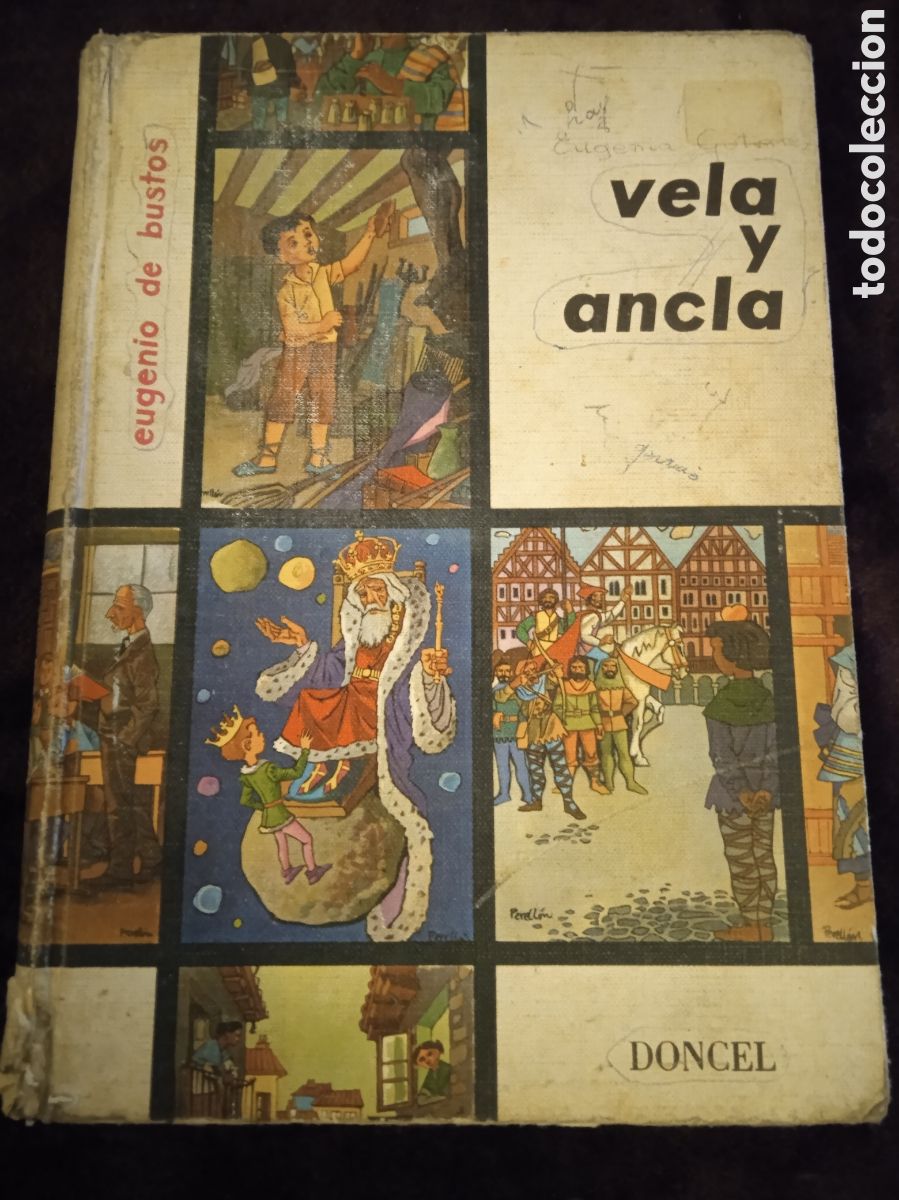 Libros de segunda mano: VELA Y ANCLA, / EUGENIO DE BUSTOS -ED. DONCEL 1966 - Foto 1