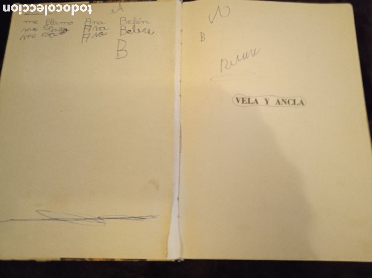 Libros de segunda mano: VELA Y ANCLA, / EUGENIO DE BUSTOS -ED. DONCEL 1966 - Foto 2