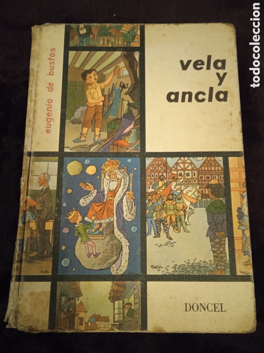 Libros de segunda mano: VELA Y ANCLA, / EUGENIO DE BUSTOS -ED. DONCEL 1967 - Foto 1