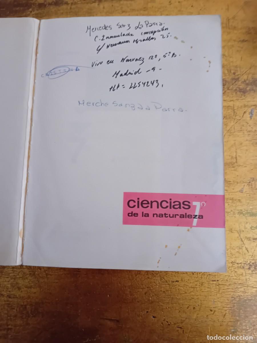 Libros de segunda mano: Ciencias de la naturaleza s&eacute;ptimo de EGB 1975 - Foto 2