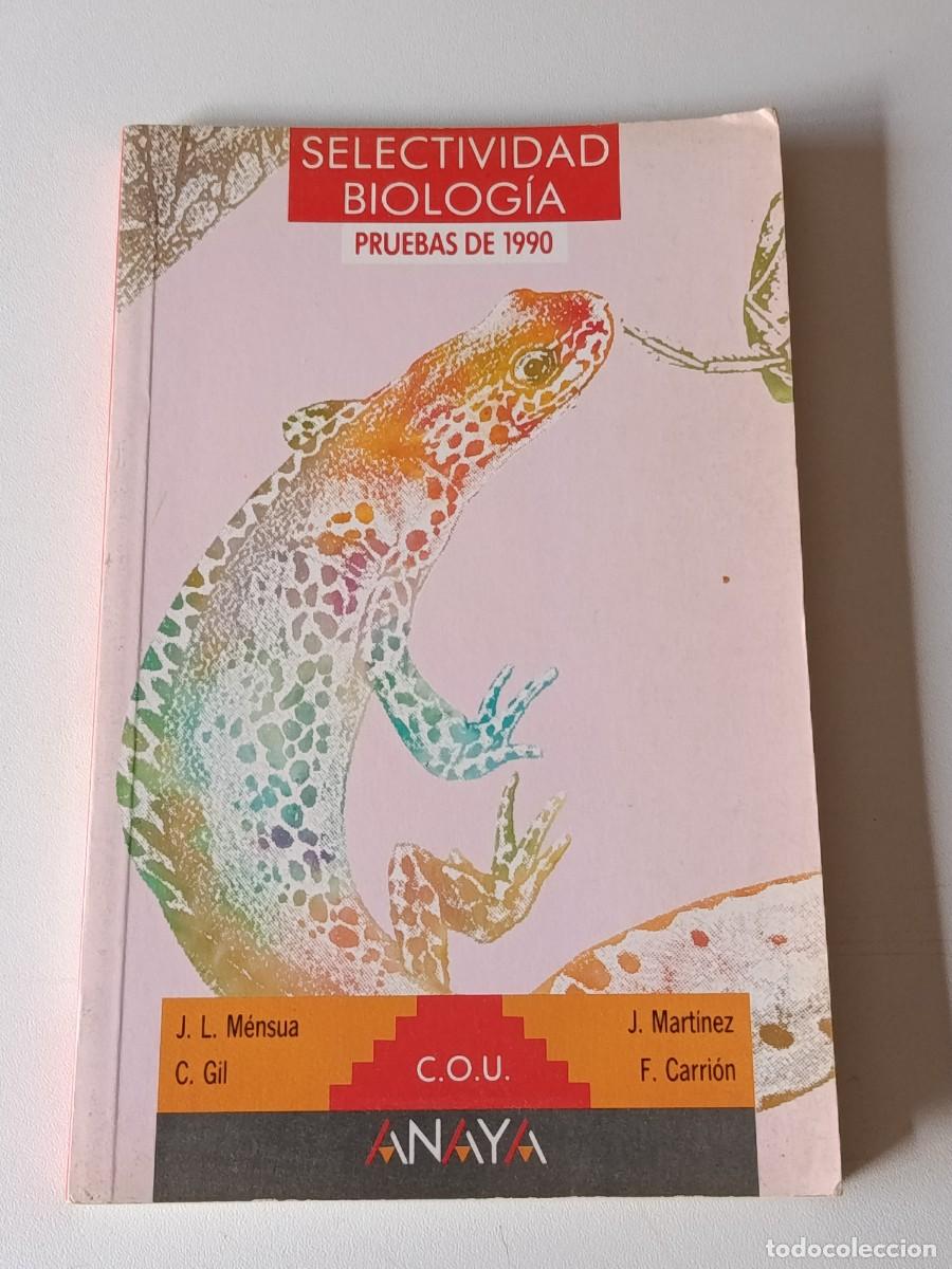 Libri di seconda mano: SELECTIVIDAD BIOLOGIA 1990