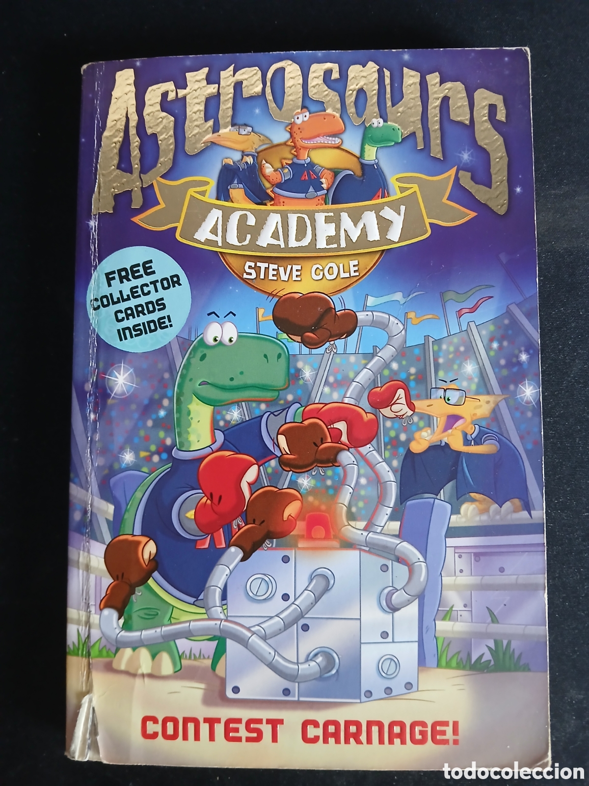 Libros de segunda mano: Astrosaurs Academy 2: Contest Carnage! by Steve Cole. - Foto 1