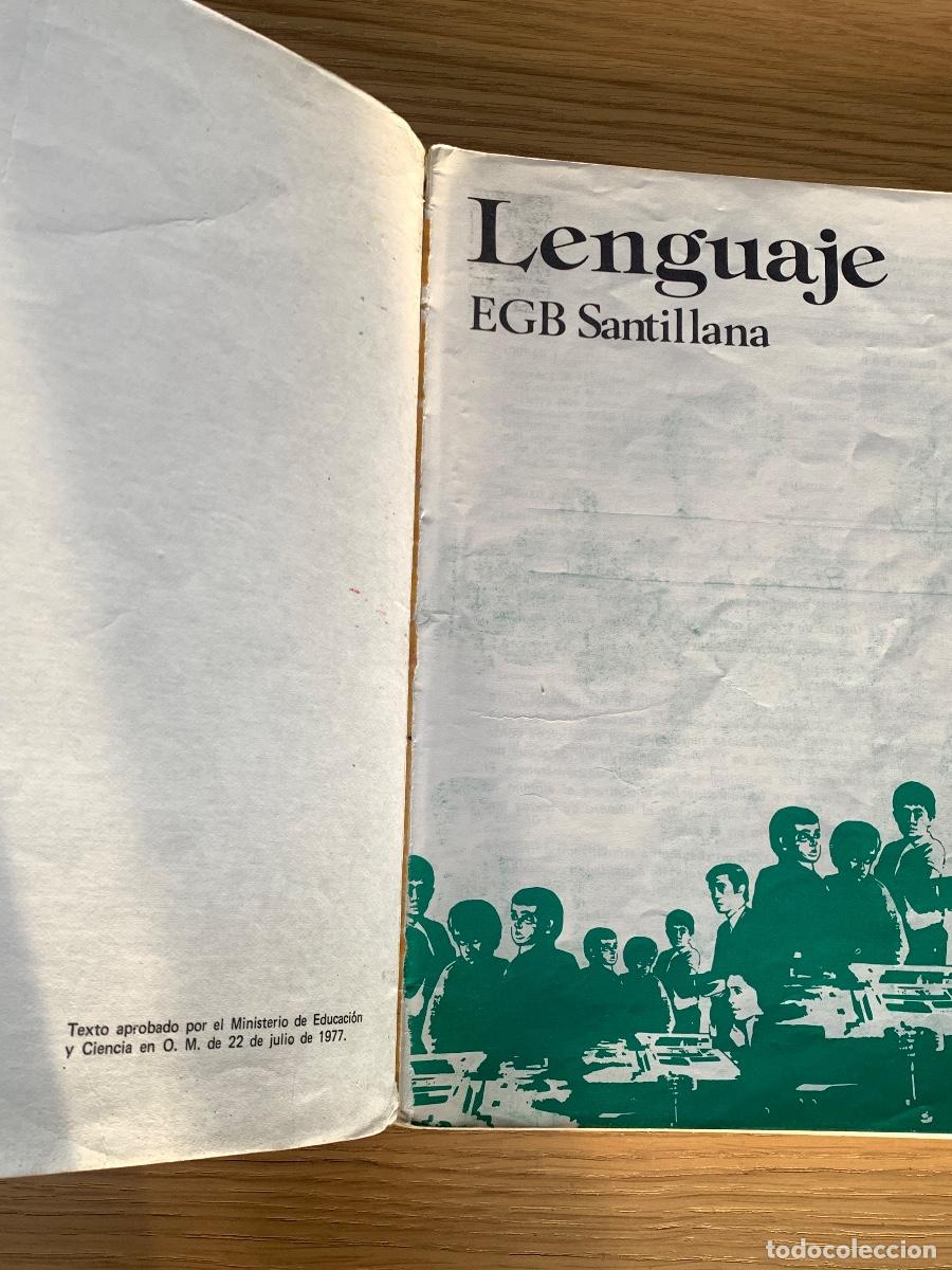 Libros de segunda mano: Lenguaje 6 EGB Santillana - Foto 2