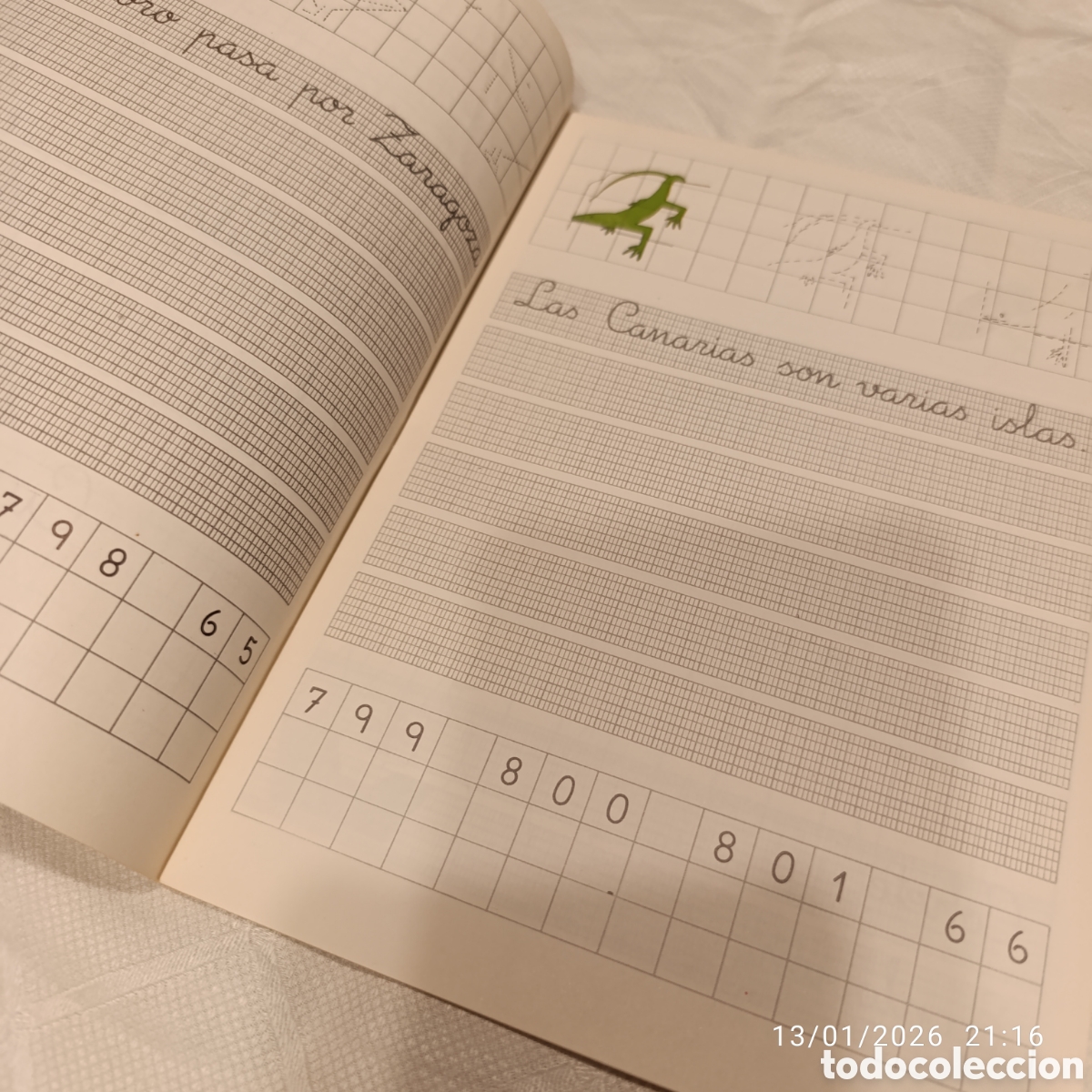 Libros de segunda mano: Cuaderno de Caligraf&iacute;a&nbsp;de la editorial&nbsp;Nova.&nbsp;E.G.B,a&ntilde;o 1977,sin uso. - Foto 2