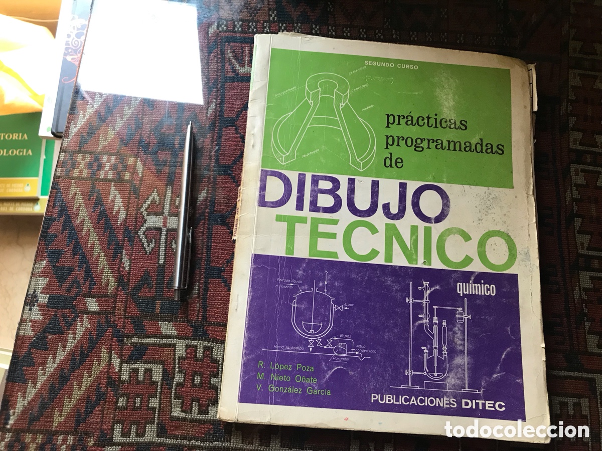 Libri di seconda mano: Pr&aacute;cticas programadas de dibujo t&eacute;cnico. R. L&oacute;pez Poza. M. Nieto. V. Gonz&aacute;lez