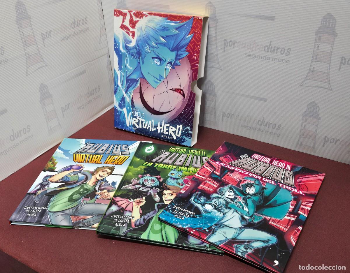 Libros de segunda mano: RUBIUS - Virtual Hero - La Trilog&iacute;a - Foto 1