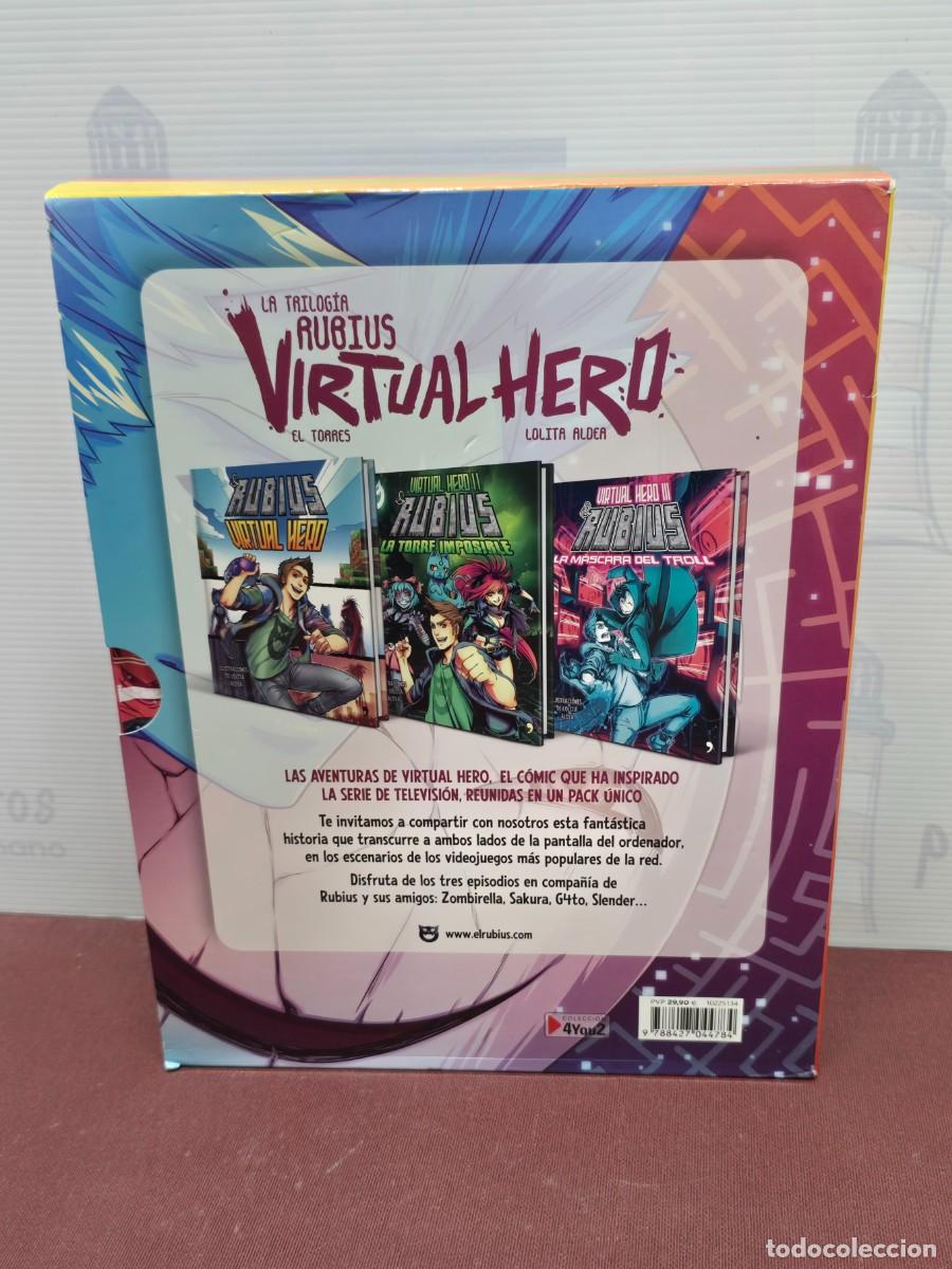 Libros de segunda mano: RUBIUS - Virtual Hero - La Trilog&iacute;a - Foto 3