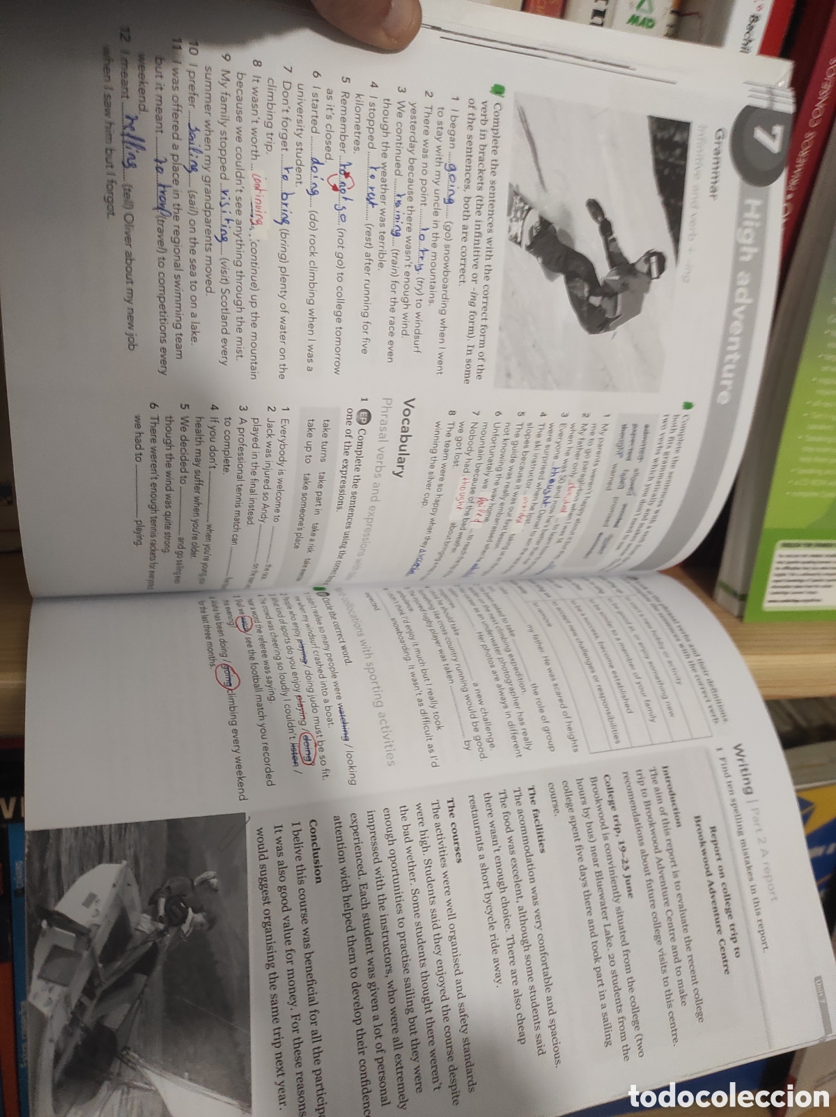 Libros de segunda mano: 2 libros texto B2. Cambridge english complete first student`s book & Workbook without answers - Foto 3