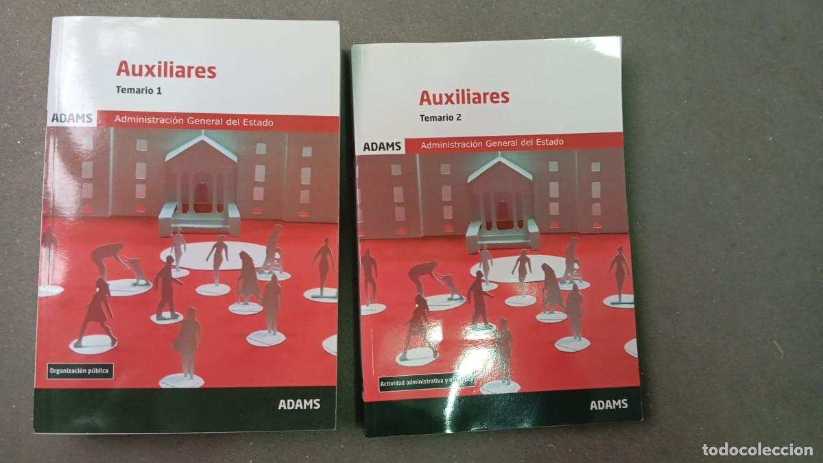 Libri di seconda mano: Auxiliares Temario 1 y 2 Administraci&oacute;n General del Estado-Adams