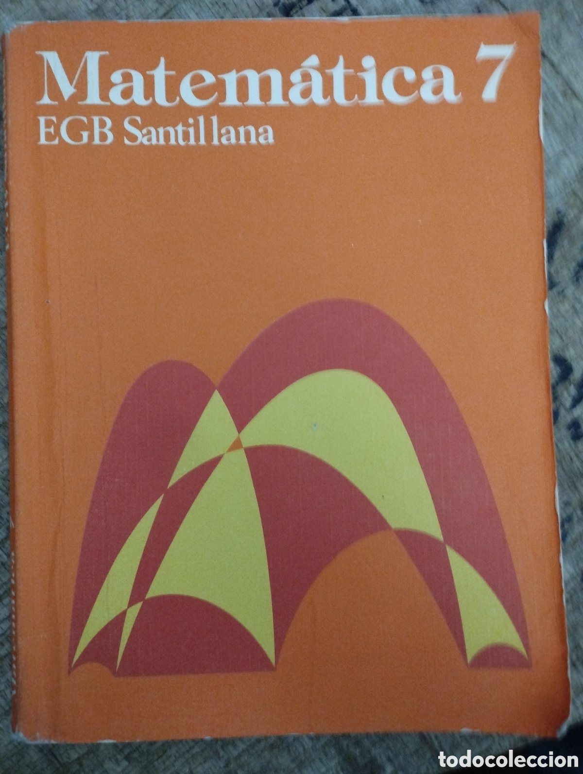 Libros de segunda mano: Libro matem&aacute;ticas 7 E.G.B. Santillana - Foto 1