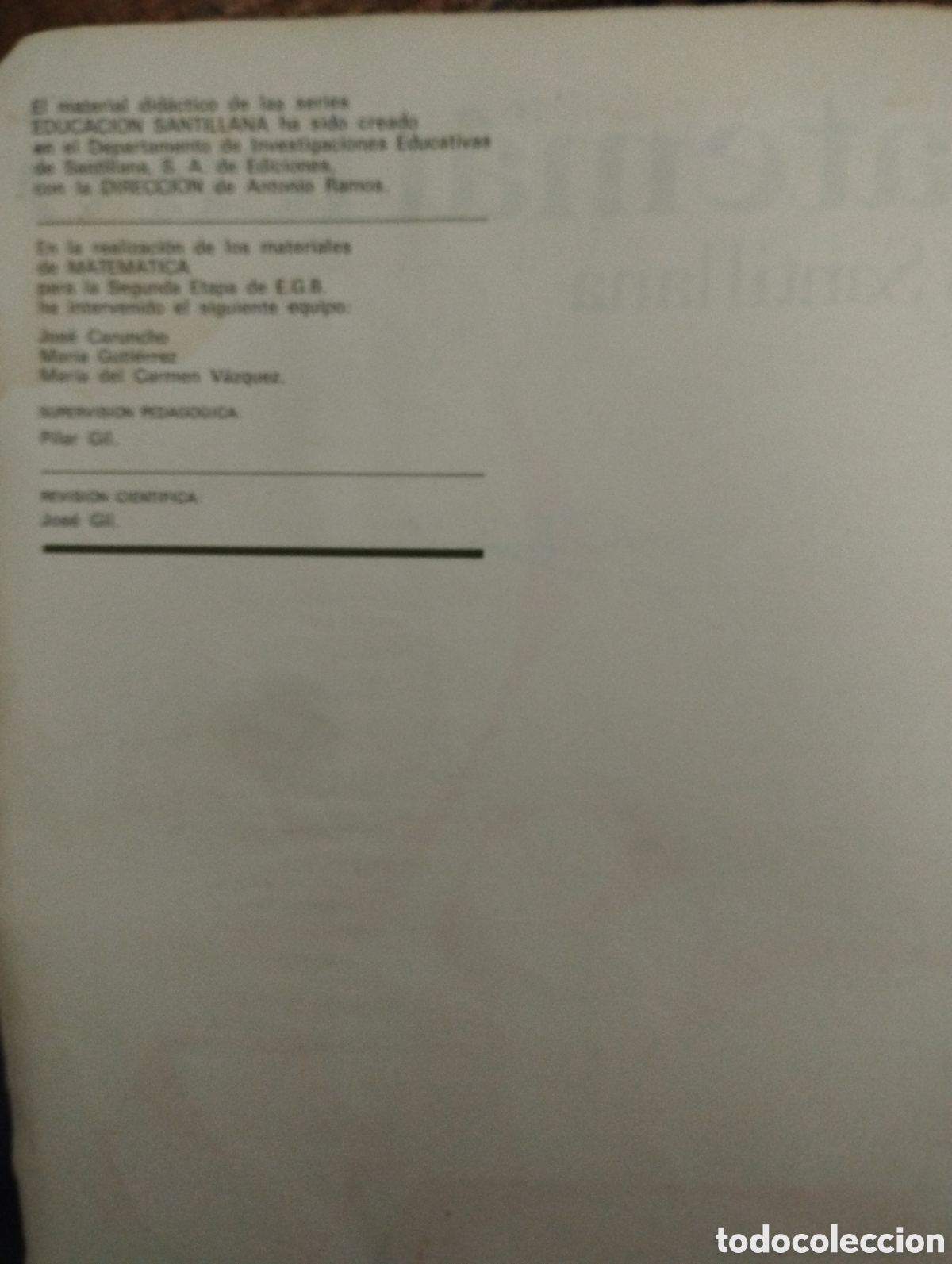 Libros de segunda mano: Libro matem&aacute;tica 6 grado de E.G.B Santillana - Foto 3