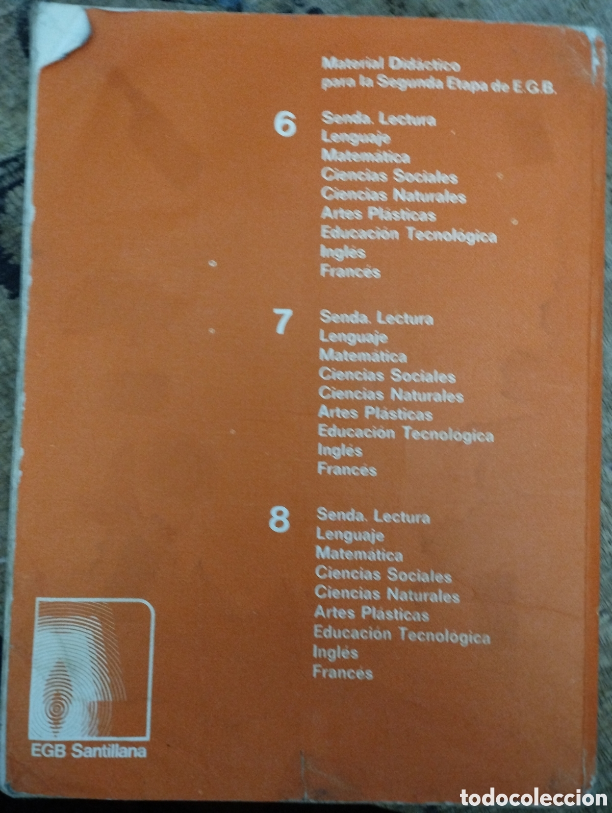Libros de segunda mano: Libro matem&aacute;tica 6 grado de E.G.B Santillana - Foto 4