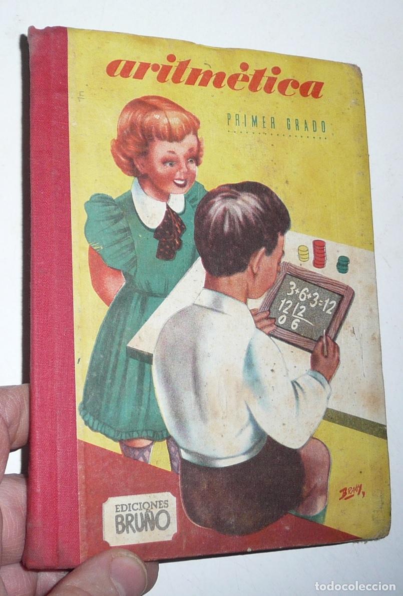 Libros de segunda mano: Tratado de Aritm&eacute;tica Elemental Primer Grado (Ediciones Bru&ntilde;o, 1958) - Foto 1