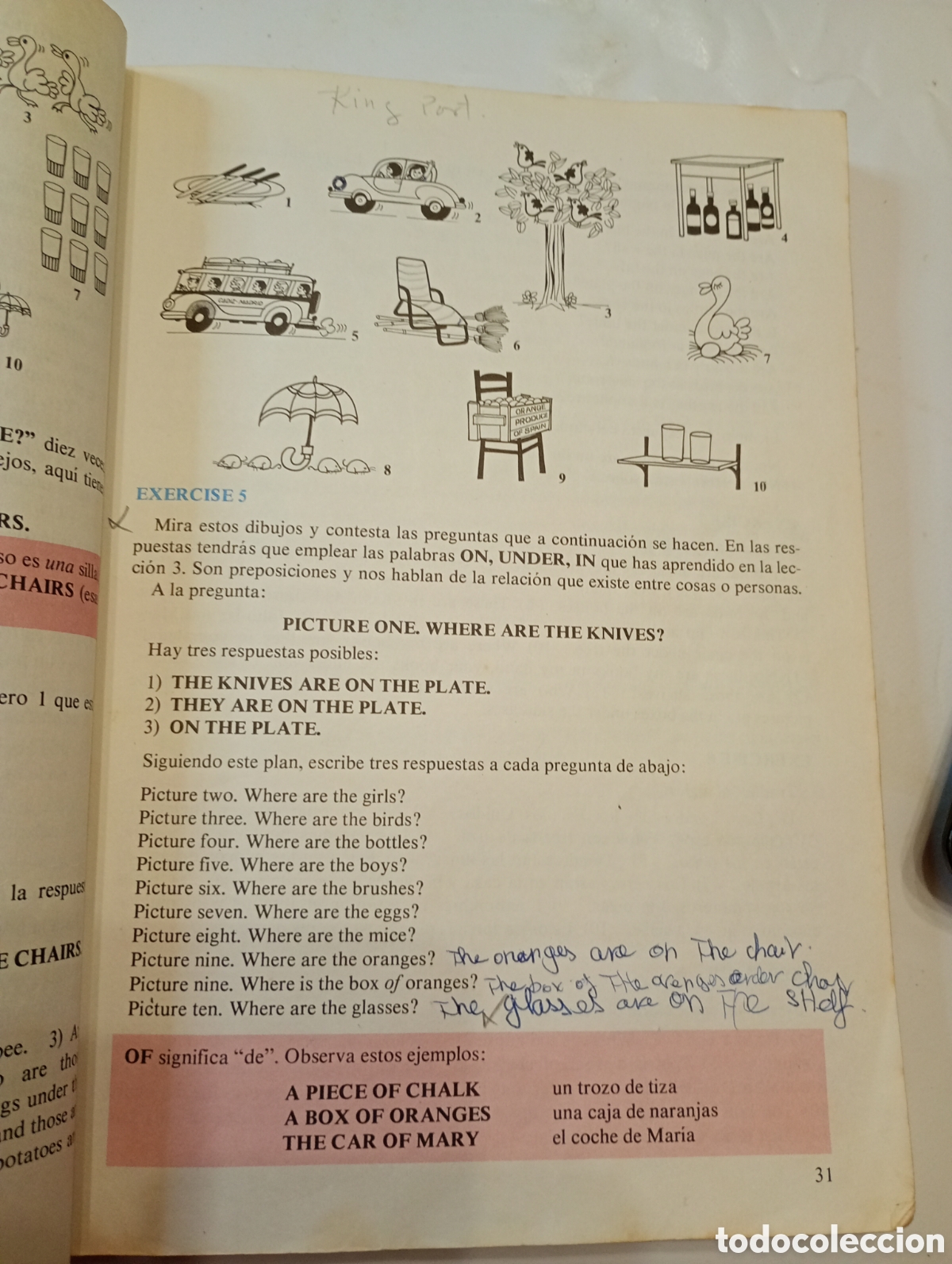 Libros de segunda mano: Mi primer libro de ingl&eacute;s. Richard D. Cook. Everest, 1973 - Foto 6
