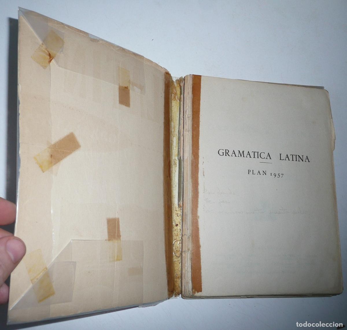 Libros de segunda mano: Lat&iacute;n. Gram&aacute;tica Latina. Plan 1957 (Bru&ntilde;o, 1960) - Foto 5