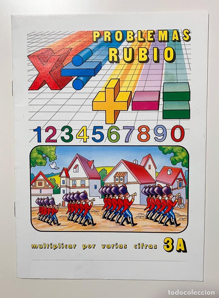 Libros de segunda mano: PROBLEMAS RUBIO 3A - MULTIPLICAR - Foto 1