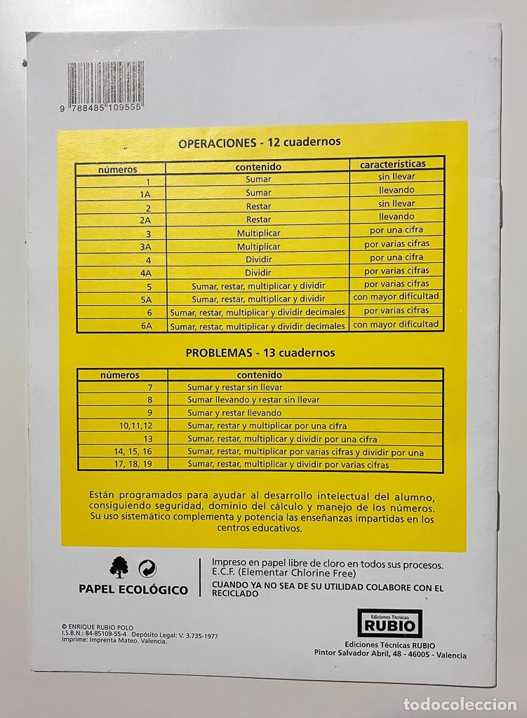 Libros de segunda mano: PROBLEMAS RUBIO 3A - MULTIPLICAR - Foto 2