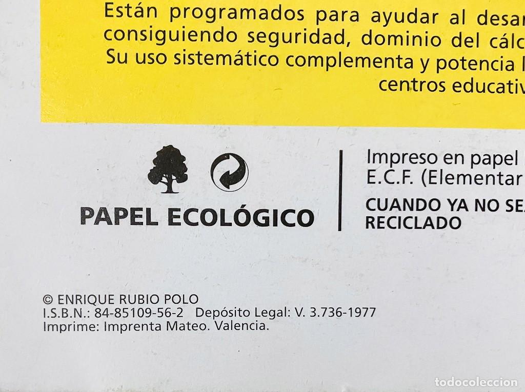 Libros de segunda mano: PROBLEMAS RUBIO 4 - DIVIDIR - Foto 3