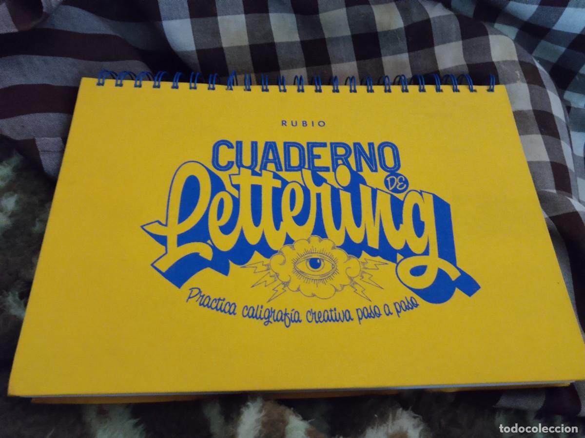 Libros de segunda mano: Cuaderno de lettering. Practica caligraf&iacute;a creativa paso a paso - Foto 1