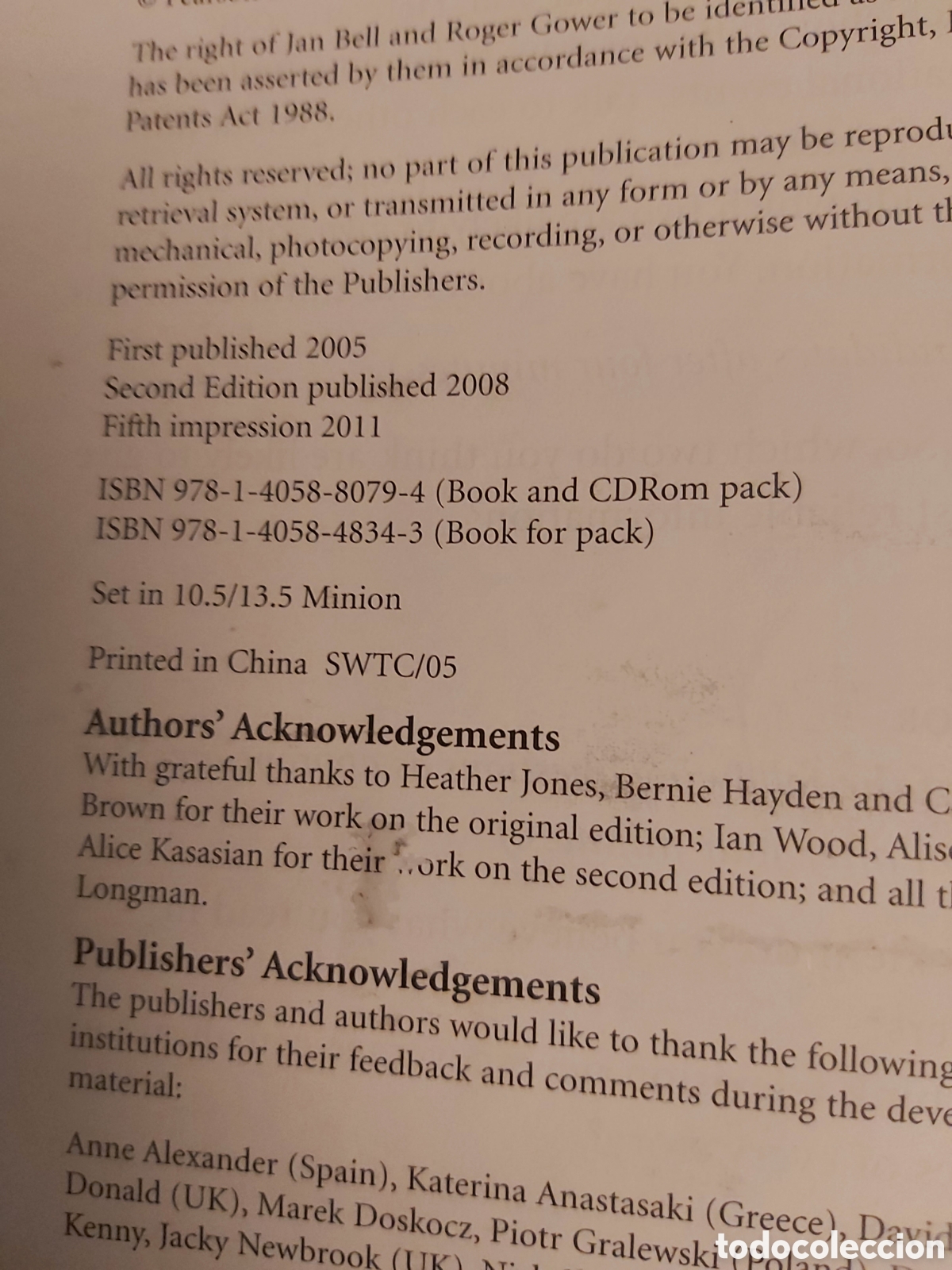 Libros de segunda mano: ADVANCED EXPERT CAE COURSEBOOK STUDENTS BOOK CON CDS PEARSON LONGMAN - Foto 12