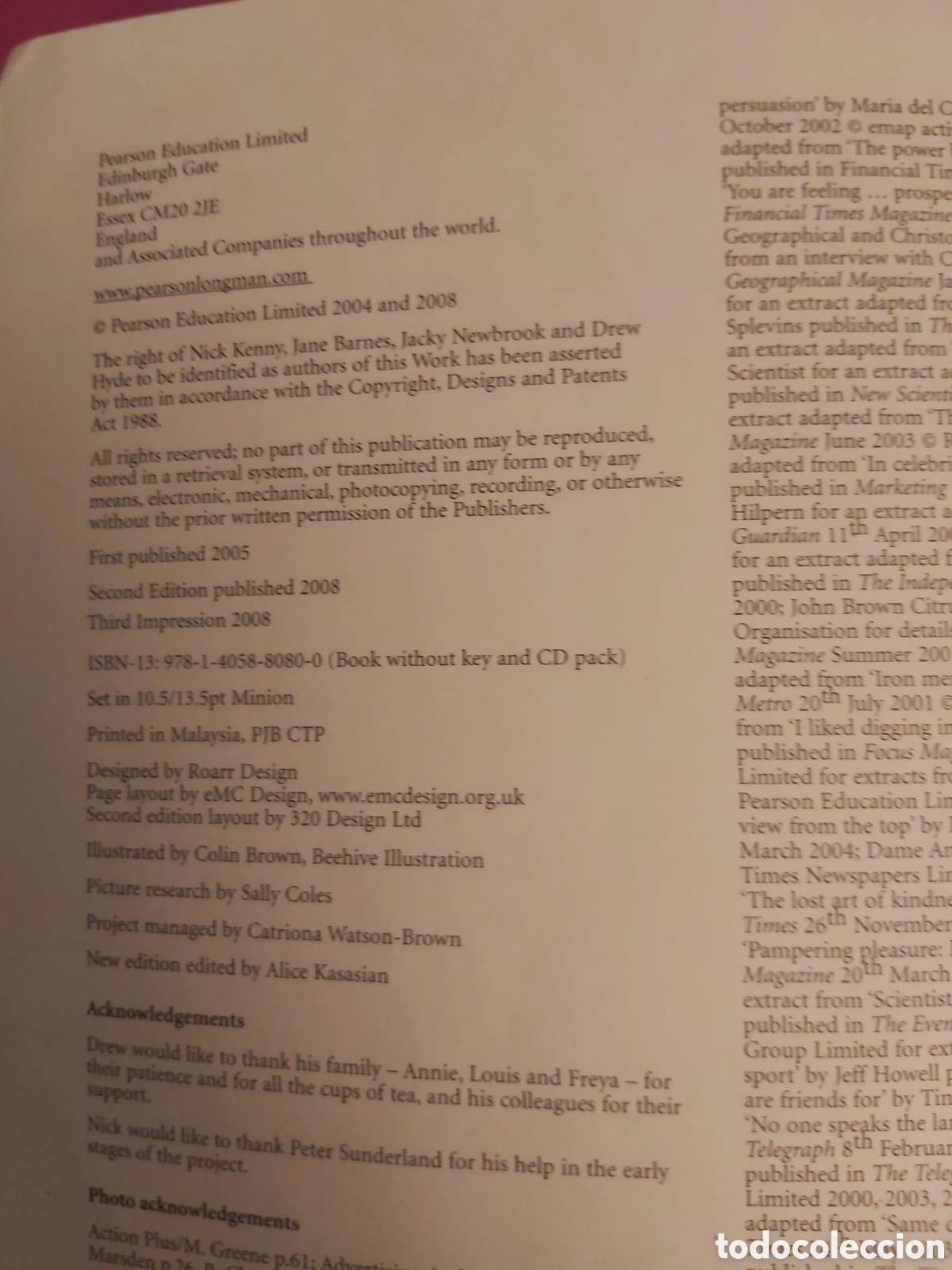 Libros de segunda mano: ADVANCED EXPERT CAE COURSEBOOK STUDENTS BOOK CON CDS PEARSON LONGMAN - Foto 13