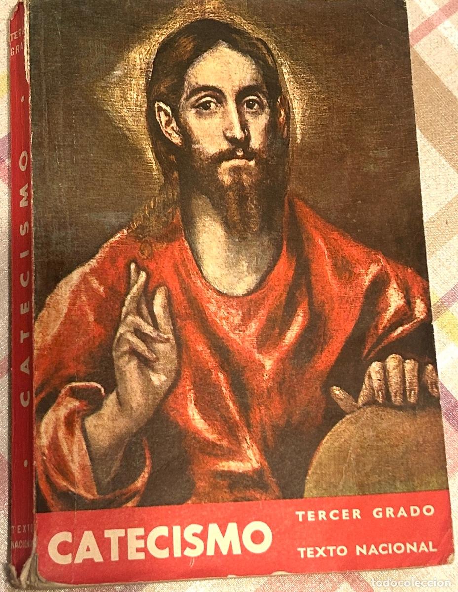 Libros de segunda mano: CATECISMO. Tercer Grado. Texto Nacional.1962 - Foto 1