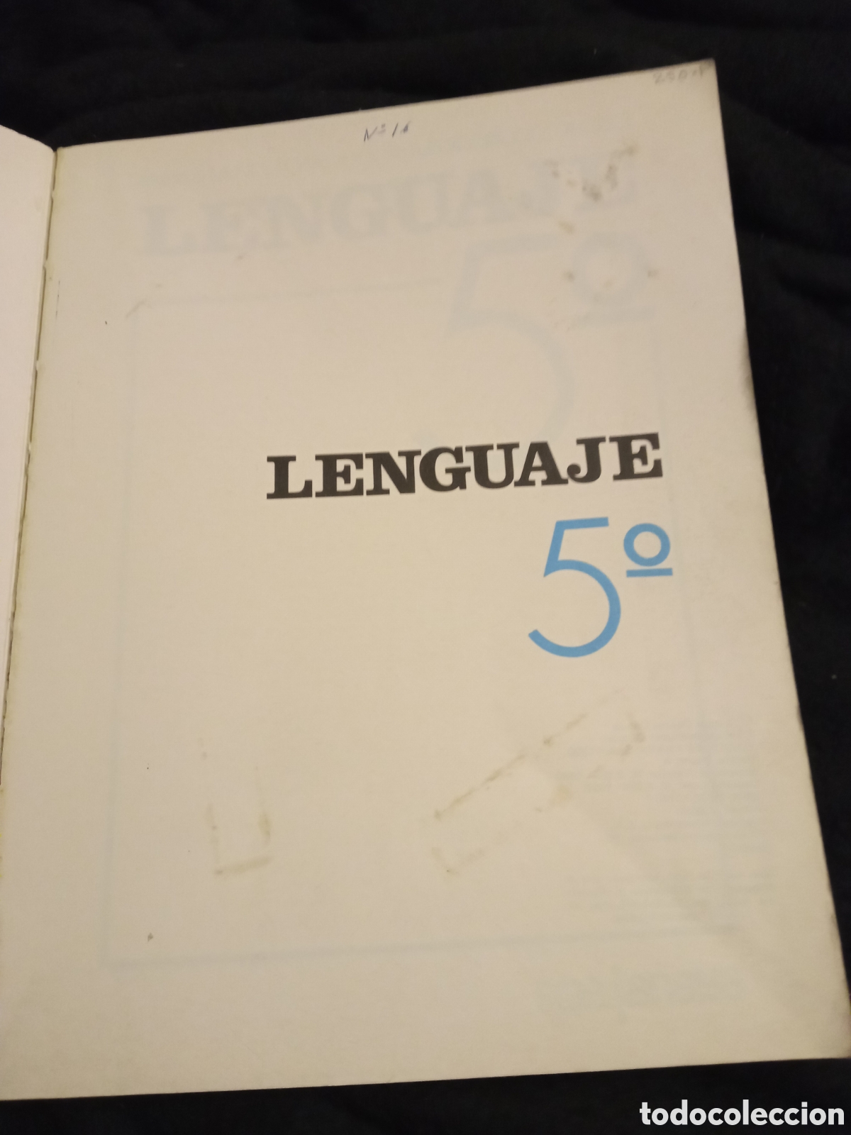 Libros de segunda mano: Lenguaje 5 EGB de Anaya - Foto 2