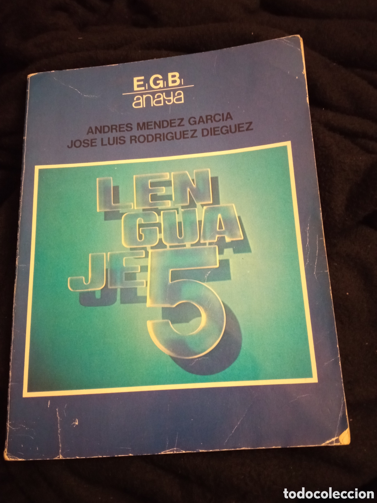 Libros de segunda mano: Lenguaje 5 EGB de Anaya