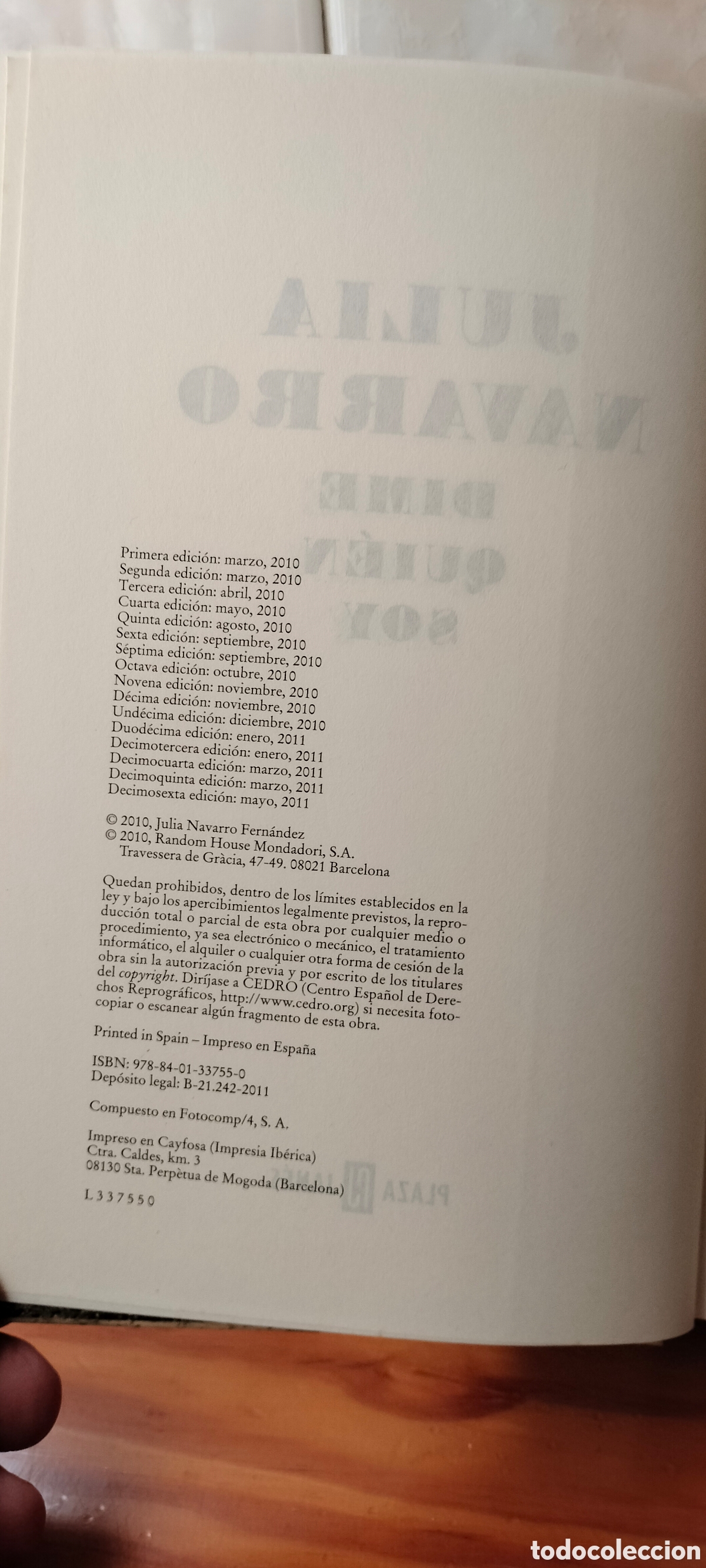 Libros de segunda mano: Dime qui&eacute;n soy (Spanish Edition) - Foto 5