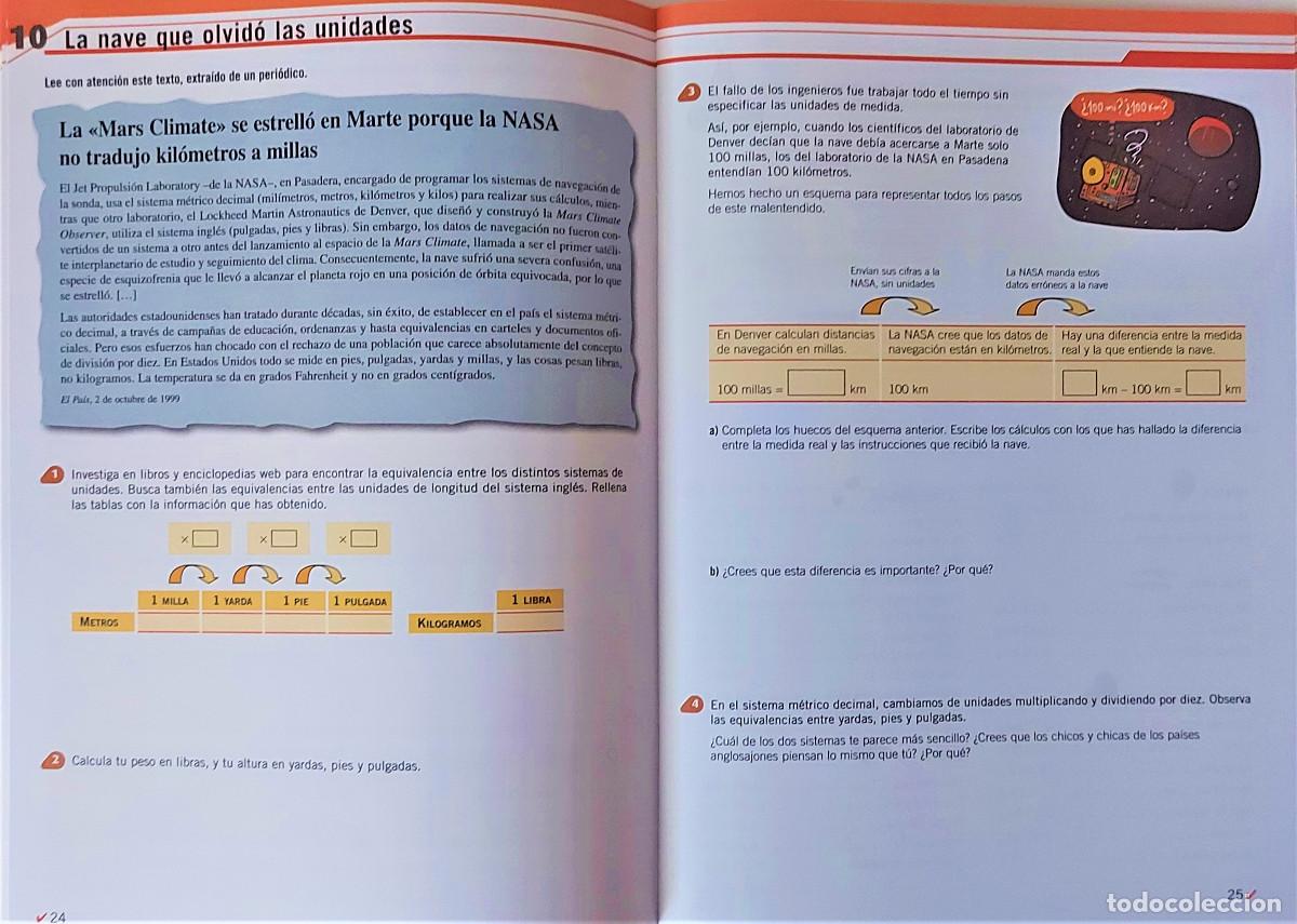 Libros de segunda mano: MATEM&Aacute;TICAS PARA LA VIDA - 2&ordm; ESO - SM - Foto 4