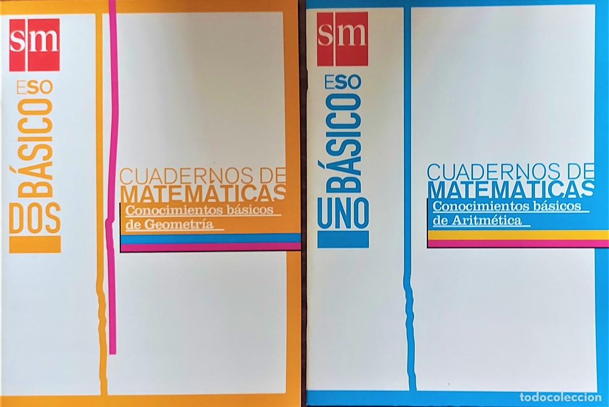 Libros de segunda mano: CUADERNOS DE MATEM&Aacute;TICAS - ESO - SM - CONOCIMIENTOS B&Aacute;SICOS DE ARITM&Eacute;TICA Y GEOMETR&Iacute;A - Foto 1
