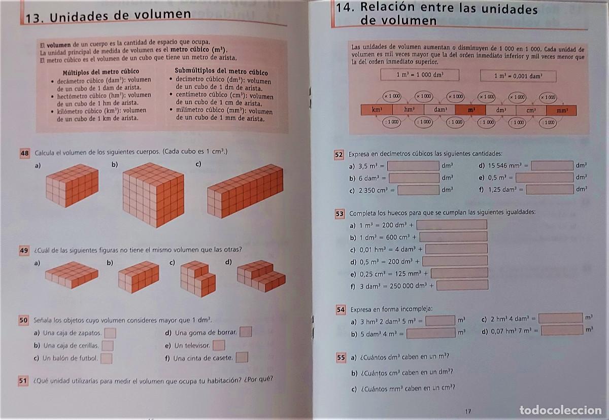 Libros de segunda mano: CUADERNOS DE MATEM&Aacute;TICAS 2&ordm; E.S.O. - EDITORIAL SM - N&Uacute;MEROS 1,3,6 - Foto 13
