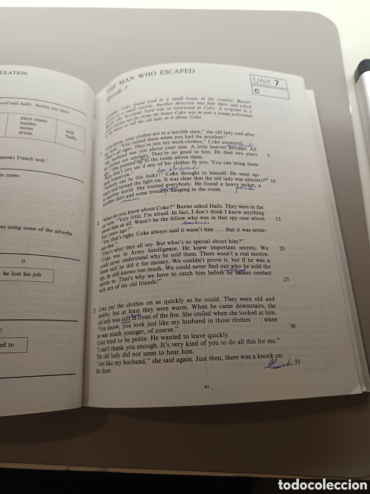 Libros de segunda mano: Vintage English Course: Kernel Lessons Intermediate (Longman, 1970s/80s) - Foto 4