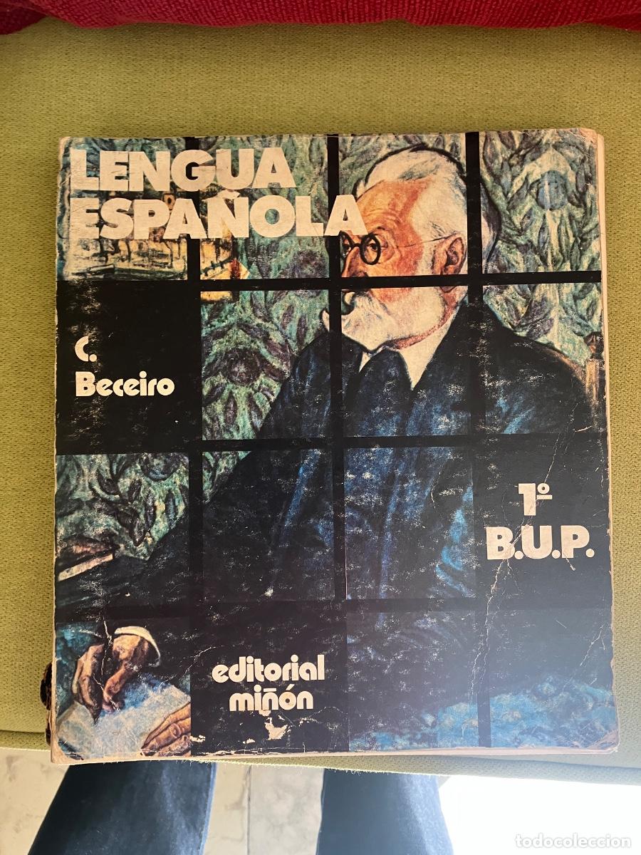 Gebrauchte B&uuml;cher: Manual Lengua espa&ntilde;ola, 1&deg; BUP ed Mi&ntilde;&oacute;n 1976