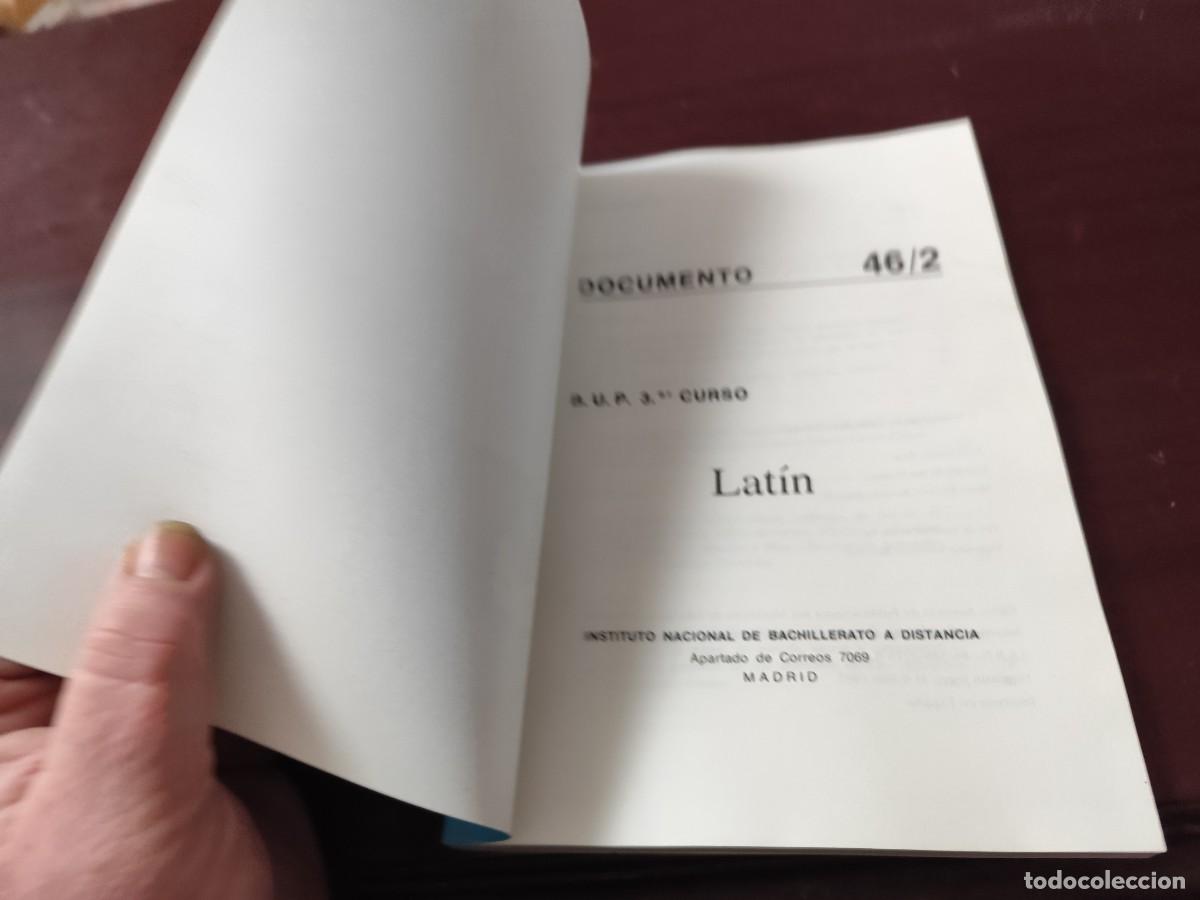 Libros de segunda mano: LATIN 3&ordm;BUP 46/2 / / CJA 448 / INBAD - Foto 4