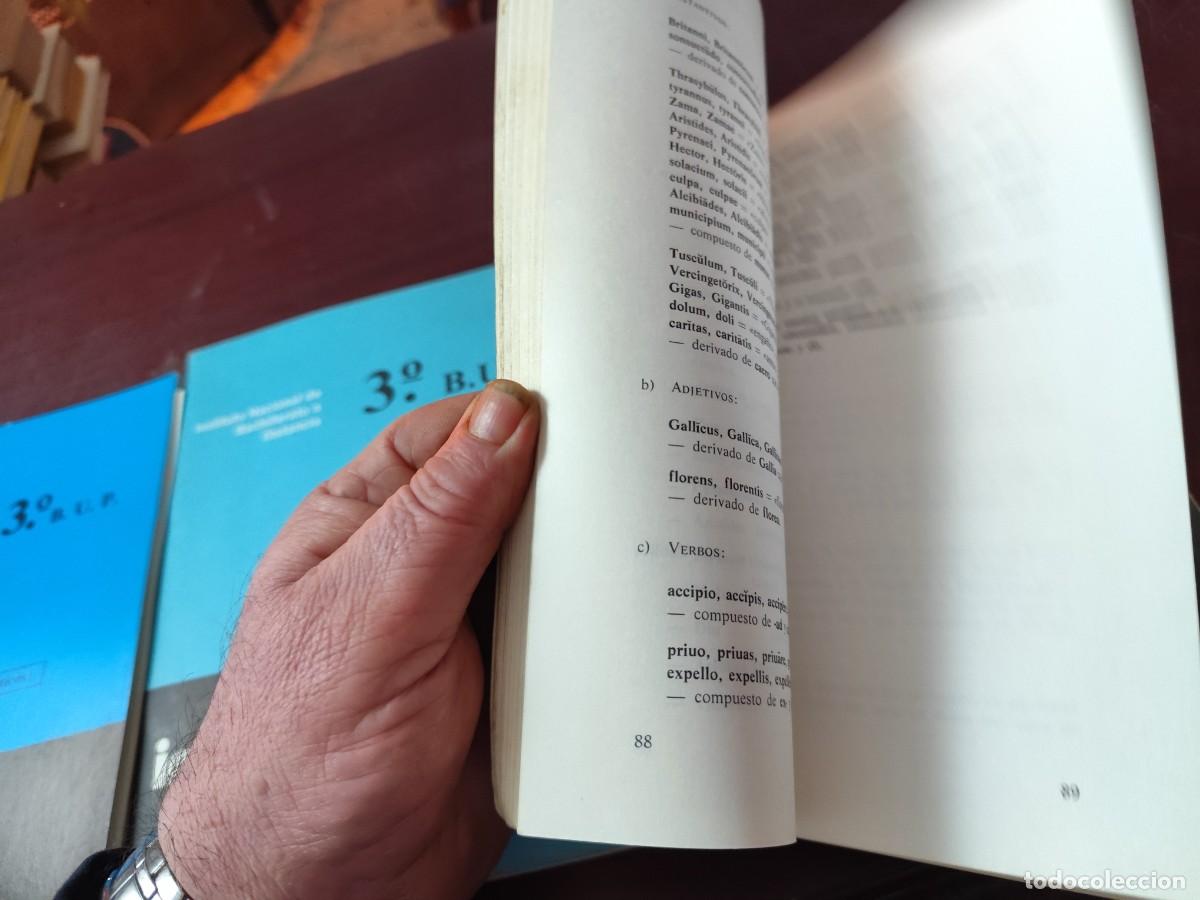 Libros de segunda mano: LATIN, 4 LIBROS 3&ordm;BUP / / CJA 500 / INBAD - Foto 8
