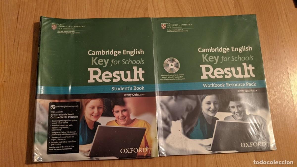 Libros de segunda mano: LIBRO + WORKBOOK CAMBRIDGE ENGLISH RESULT
