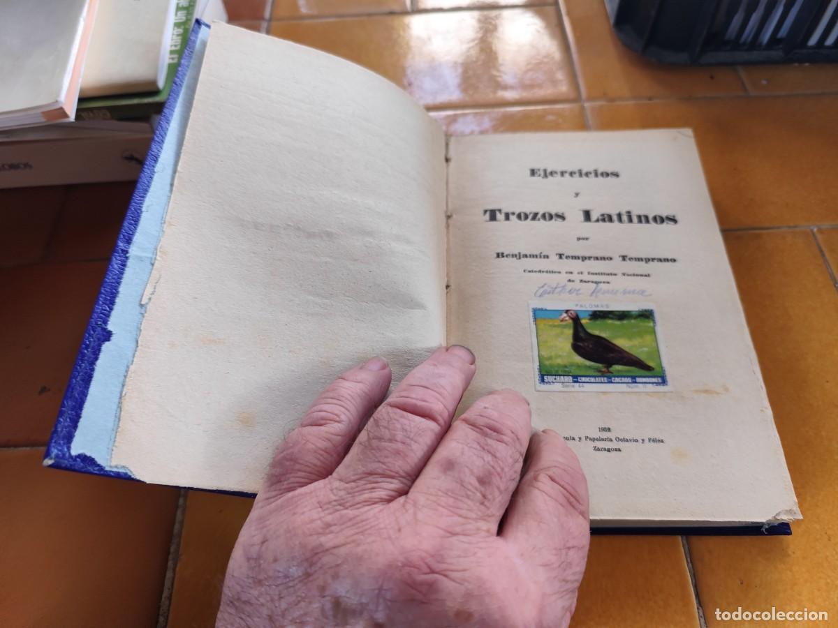 Libros de segunda mano: EJERCICIOS Y TROZOS LATINOS / BENJAMIN TEMPRANO / ZUX 25 / - Foto 3