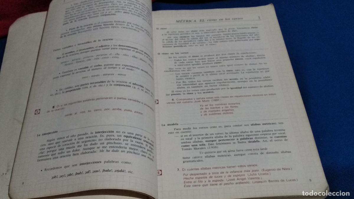 Libros de segunda mano: Libro de Texto Curso de Lengua 7 EGB Anaya 1983 - Foto 5