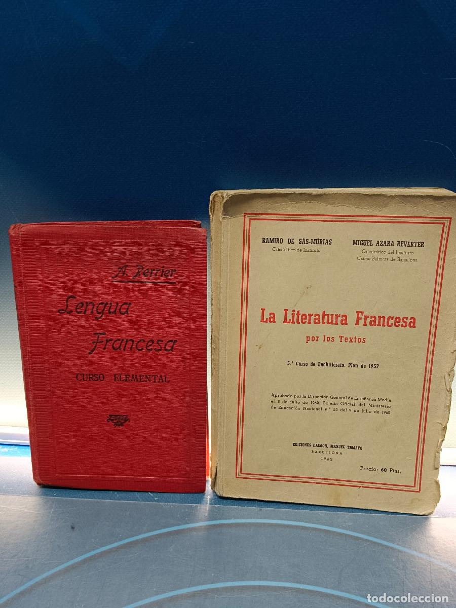 Gebrauchte B&uuml;cher: 2 libros de estudios y escuela Lengua francesa + La literatura Francesa