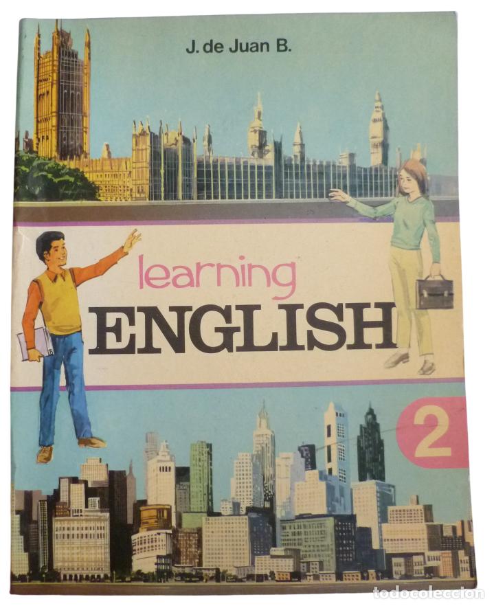 Libros de segunda mano: Libro de texto Learning ENGLISH 2 Edic. J.J.B. A&ntilde;o 1977 - Foto 1