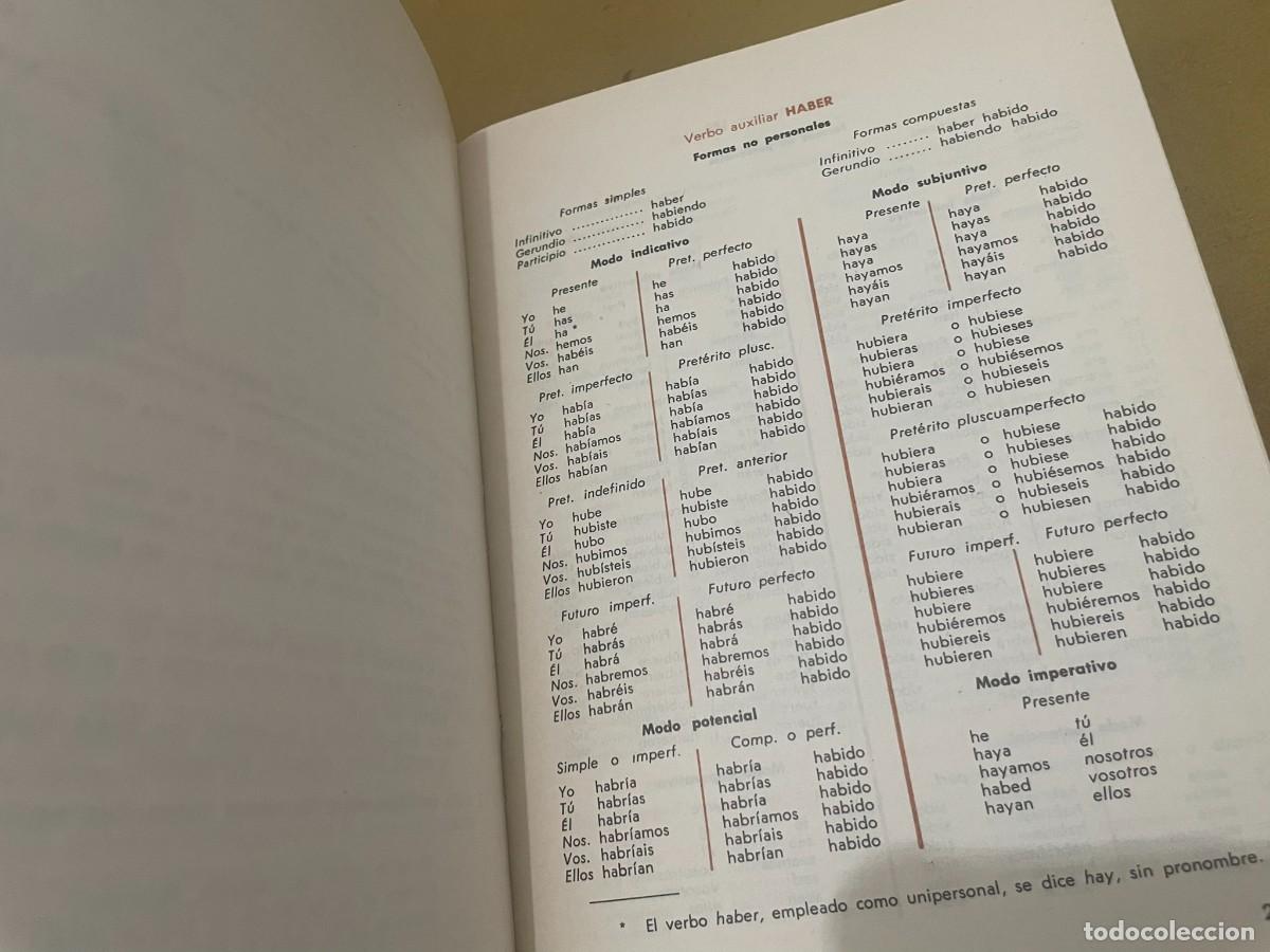 Libros de segunda mano: LIBRO ESPA&Ntilde;OL 2&ordm; DE BACHILLERATO EDICIONES SM 1964 BIEN CONSERVADO - Foto 4