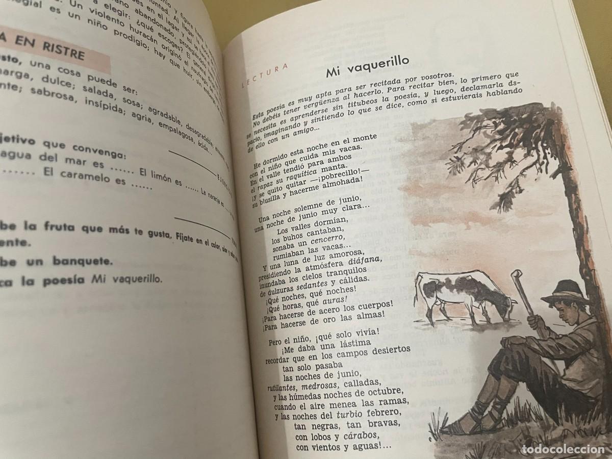 Libros de segunda mano: LIBRO ESPA&Ntilde;OL 2&ordm; DE BACHILLERATO EDICIONES SM 1964 BIEN CONSERVADO - Foto 7