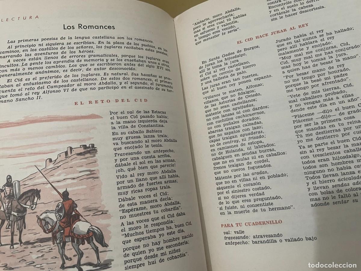 Libros de segunda mano: LIBRO ESPA&Ntilde;OL 2&ordm; DE BACHILLERATO EDICIONES SM 1964 BIEN CONSERVADO - Foto 10