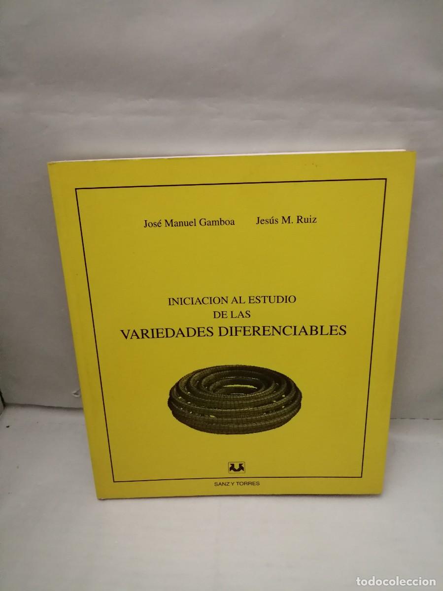 Libros de segunda mano: Iniciaci&oacute;n al estudio de las variedades diferenciables - Foto 1