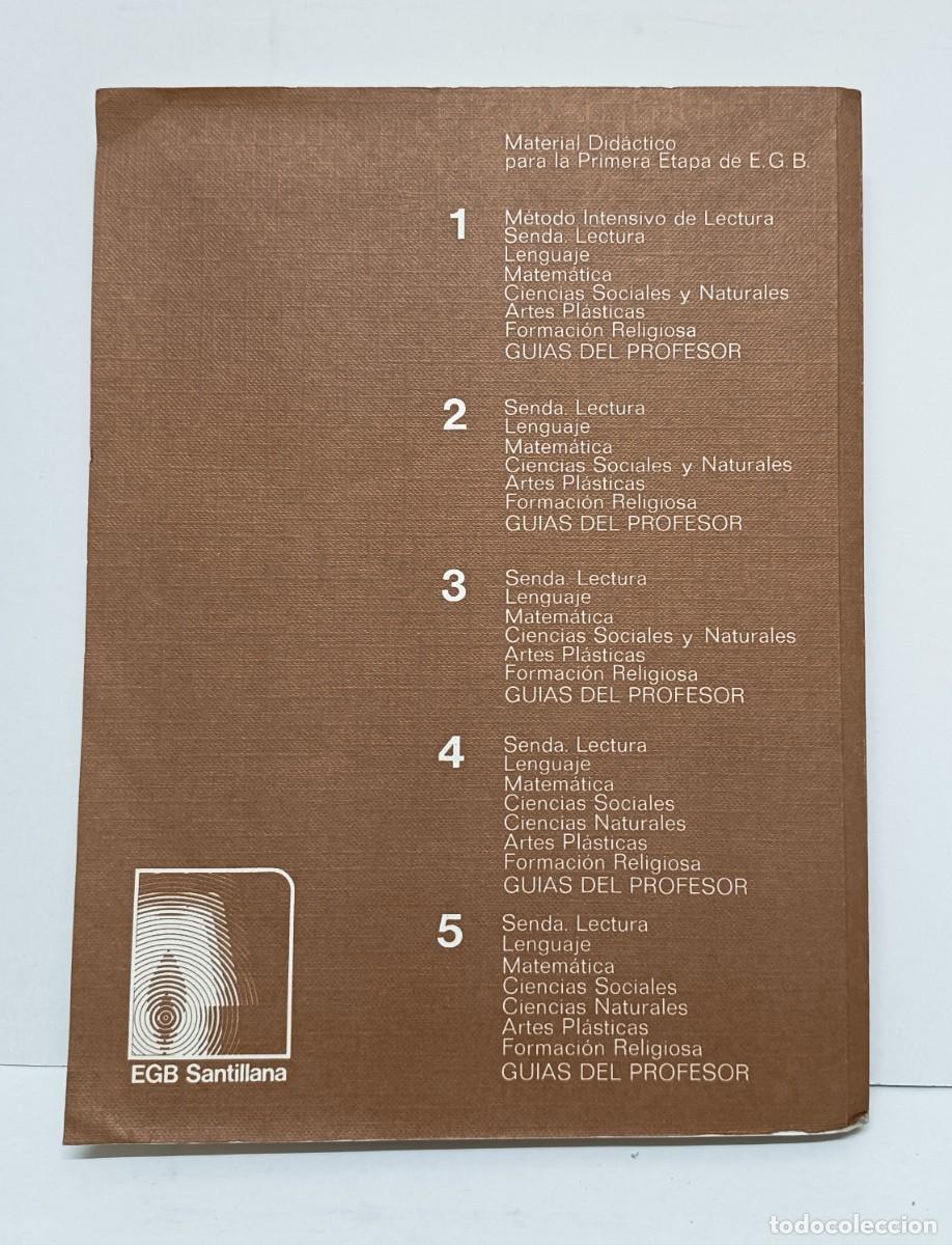 Libros de segunda mano: SENDA LIBRO DE LECTURA 4&ordm; EGB. SANTILLANA DE EDICIONES 1978 - Foto 6
